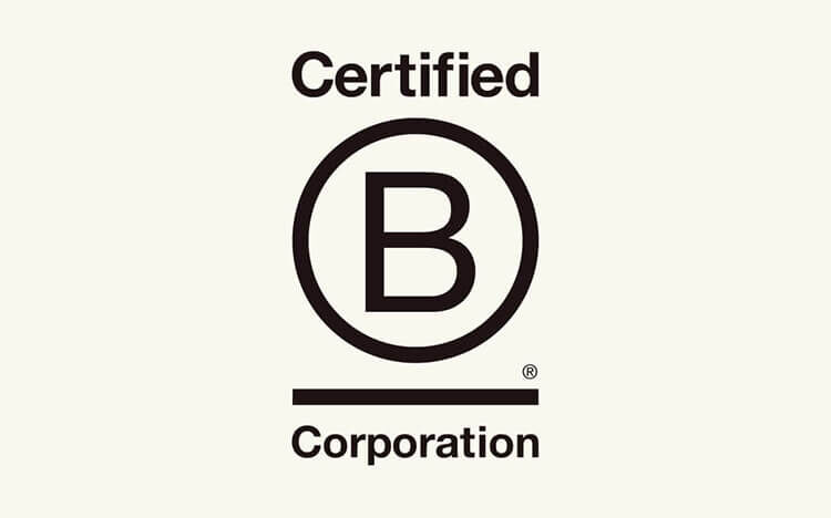 B Corporation logo.