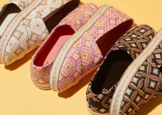 Women's Alpargatas Global Woven in various colors shown.